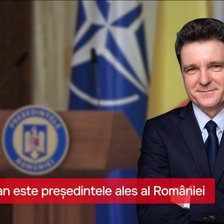 Nicușor Dan este noul președinte ales al României

