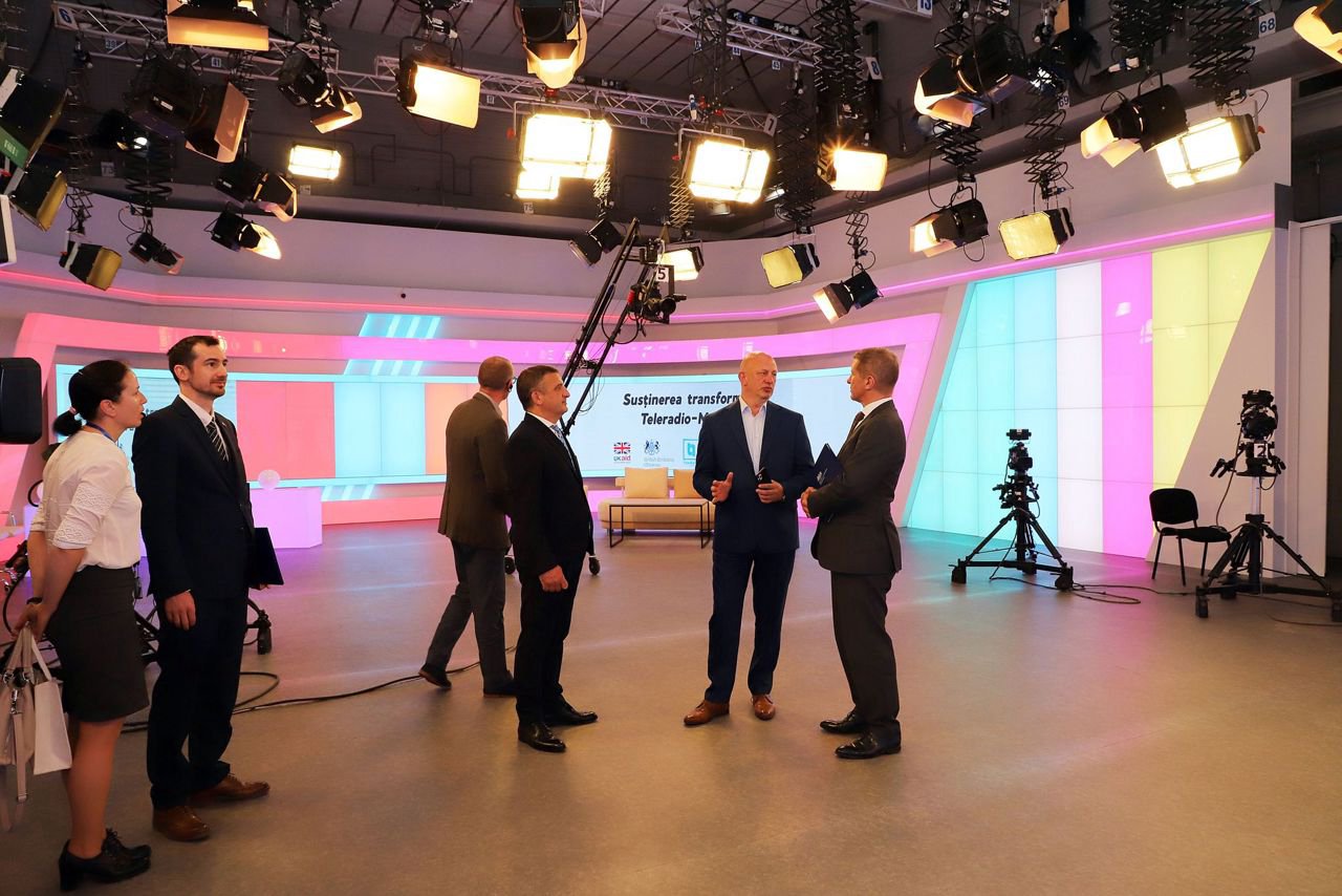 Compania „Teleradio-Moldova” se modernizează cu sprijinul BBC. Proiectul, finanțat de Guvernul Marii Britanii