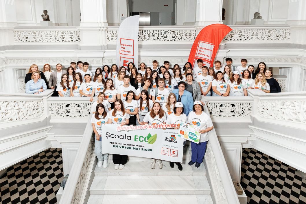 Școala ECO: Peste 5000 de elevi au aplicat sustenabilitatea în practică
