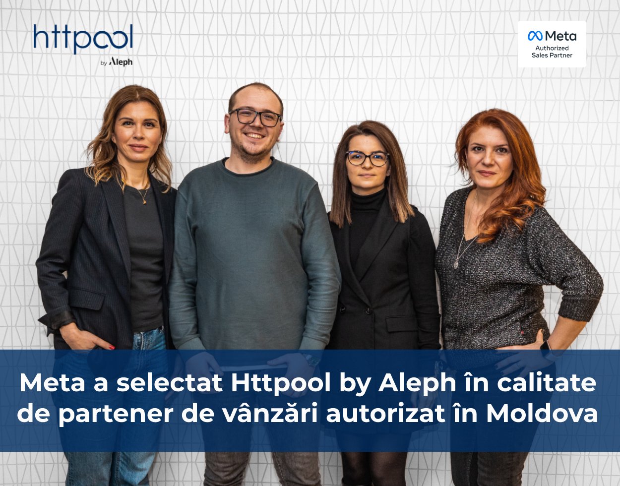 Meta a selectat Httpool by Aleph în calitate de partener de vânzări autorizat în Moldova