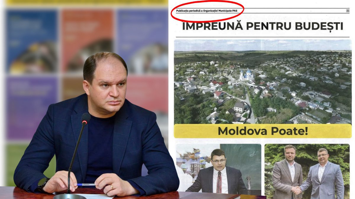 Ceban, despre campania „Moldova poate”: „Aste este grav”. Vodă: „Primarul alege să facă circ”

