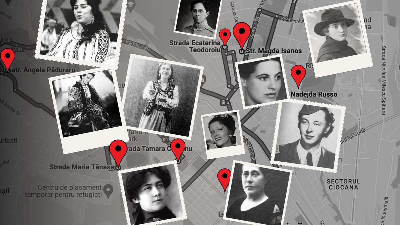 Doamnele de pe harta capitalei: Călătorim în timp și spațiu, pe opt străzi din Chișinău, denumite în cinstea femeilor care au făcut istorie 