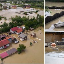 România: Aproape 70 de localități, afectate de inundații severe. Sute de oameni au fost evacuați (FOTO/VIDEO)
