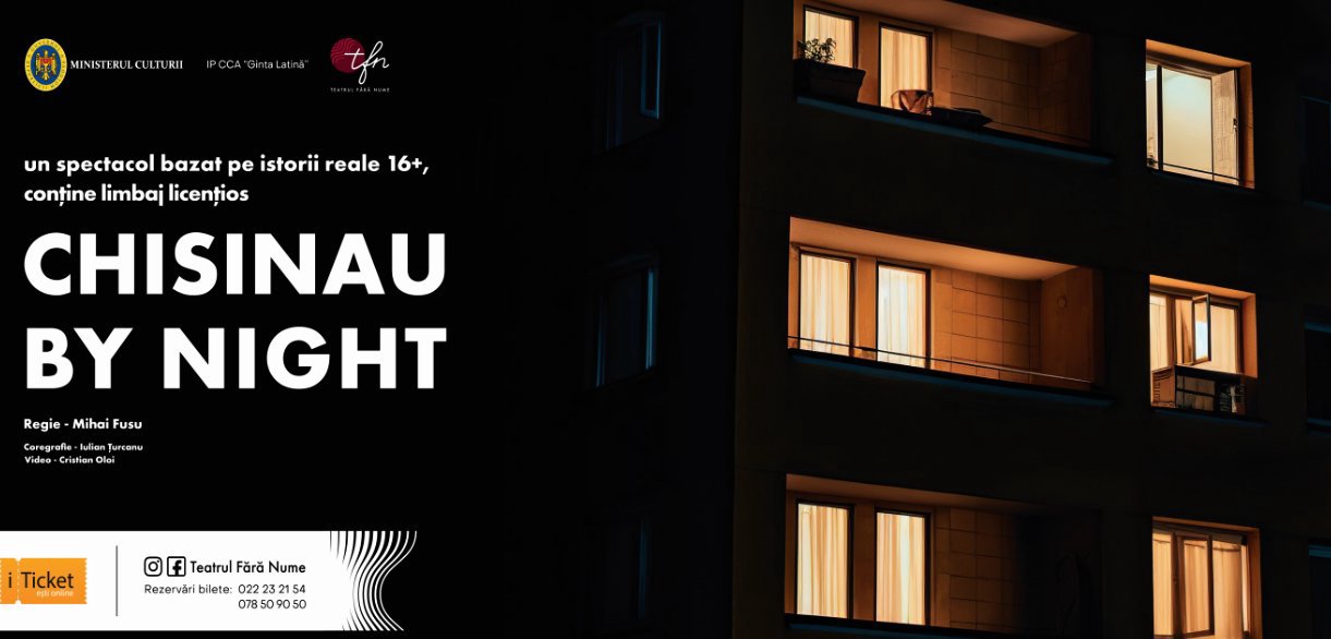Chișinău sub lumina reflectoarelor: o nouă premieră la Teatrul Fără Nume!
