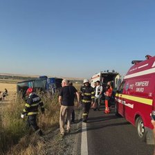 România: Un autocar cu 60 de pasageri s-a răsturnat în judeţul Constanţa