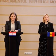 Croația confirmă sprijinul pentru R. Moldova pe calea aderării la UE


