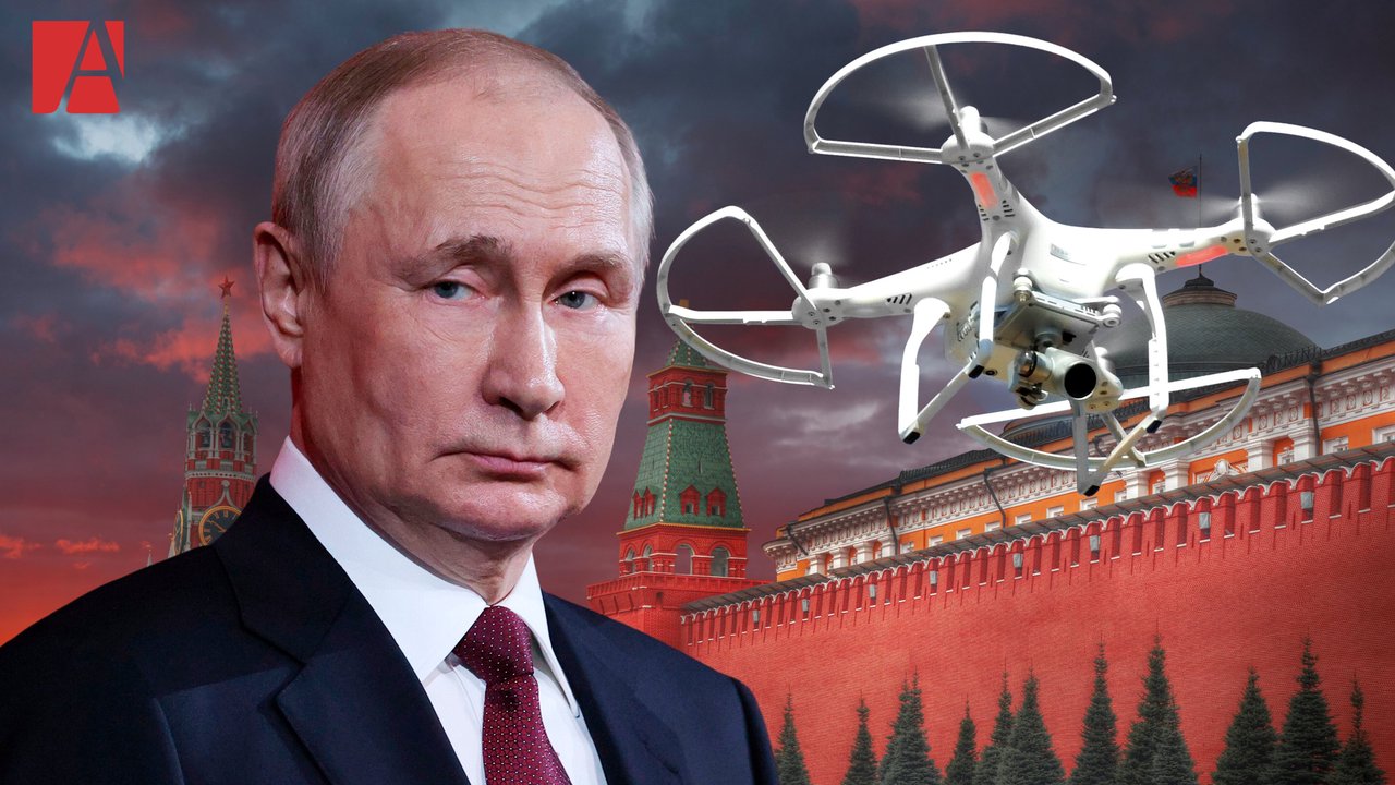 Kremlinul dă vina pe SUA pentru atacul cu drone. Institutul pentru Studiul Războiului nu exclude că e vorba despre o înscenare