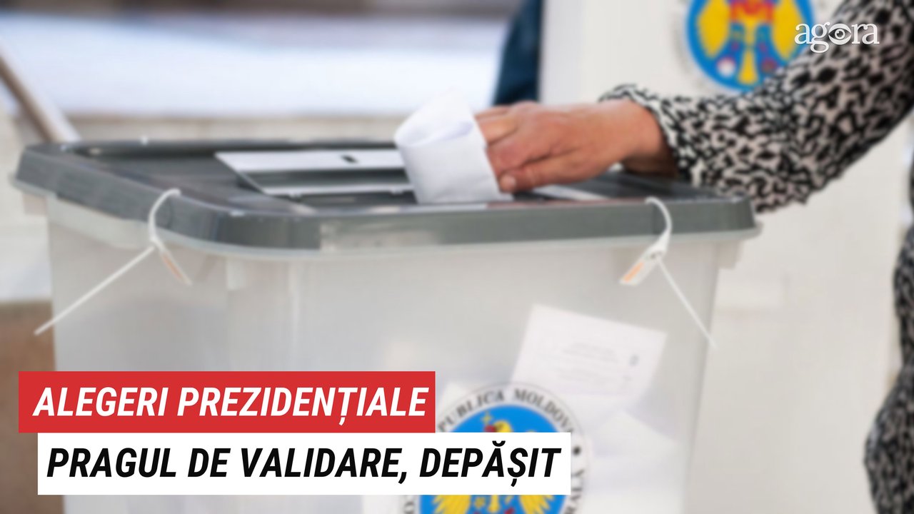 Prezidențiale: Prezența la vot  a depășit pragul de validare