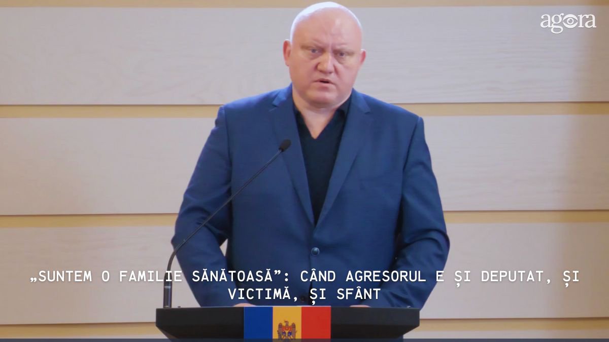 EDITORIAL | „Suntem o familie sănătoasă”: când agresorul e și deputat, și victimă, și sfânt