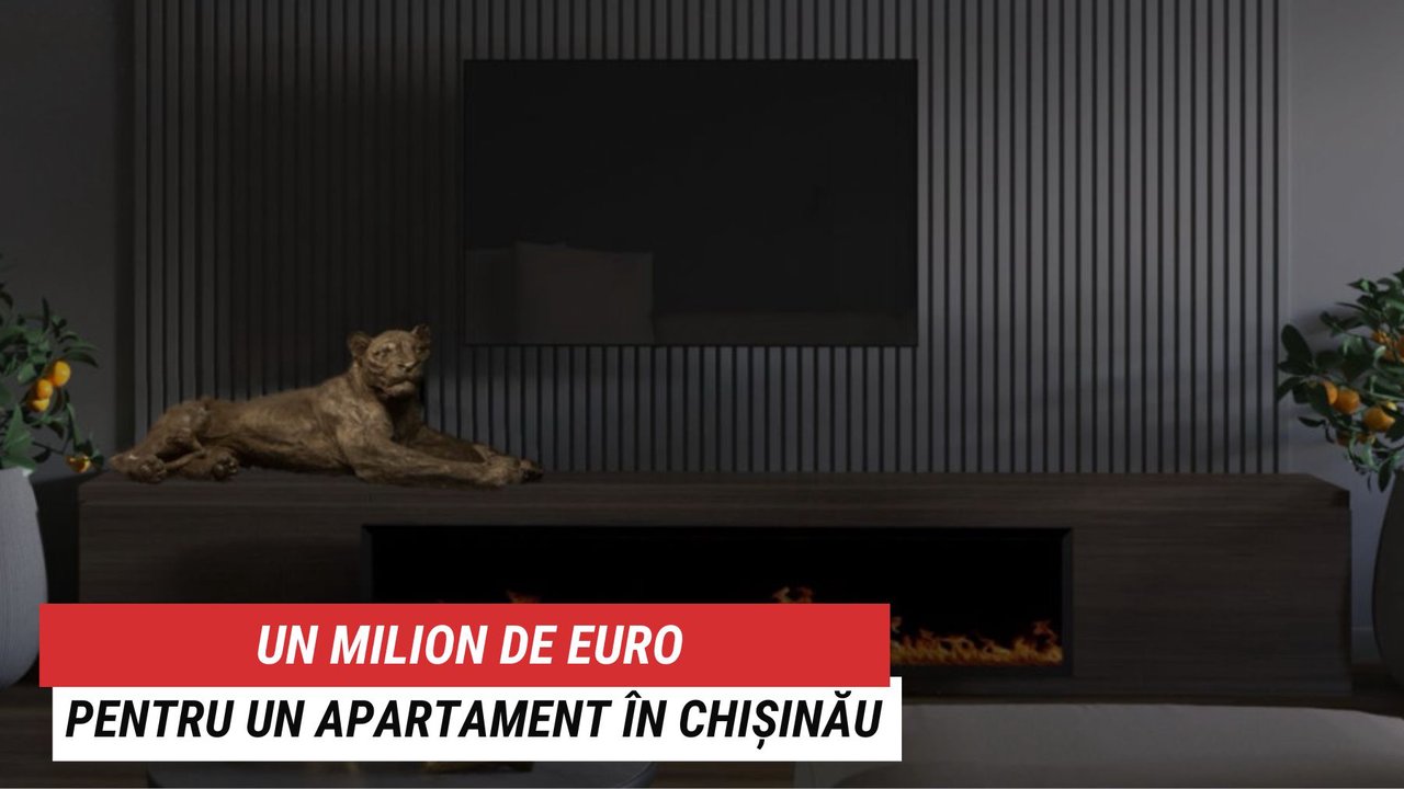 NO COMMENT: Un milion de euro pentru un apartament în Chișinău
