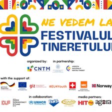Vino la Festivalul Tineretului 2025 – organizat de și pentru tinerii din Moldova!