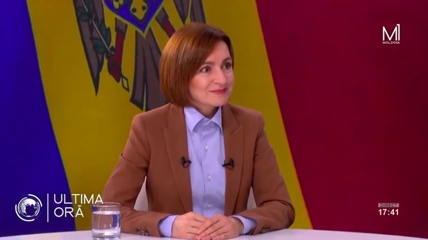 Maia Sandu, „zguduită” în direct de cutremurul resimțit și la Chișinău (FOCUS)