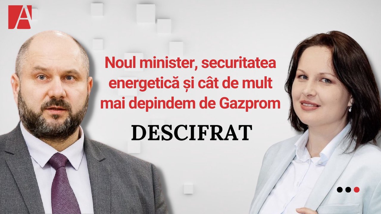 DESCIFRAT| Cât cântărește acum contractul cu Gazprom, ce se întâmplă cu stocurile de gaze și ce se știe despre noul contract de achiziționare a electricității. Interviu cu ministrul Energiei, Victor Parlicov (VIDEO)