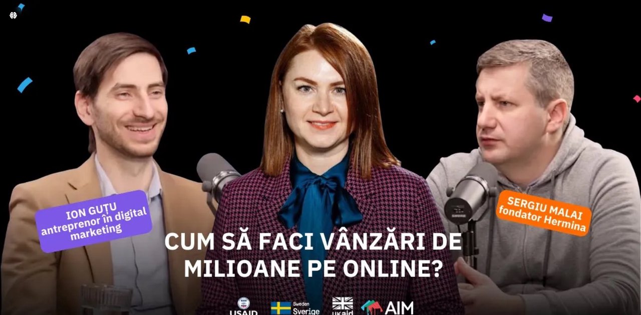 PODCASTUL ANTREPRENORILOR OPTIMIȘTI #3: Cum să faci vânzări de milioane pe online?