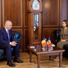 Maia Sandu și premierul României, Ilie Bolojan, au discutat la Chișinău despre securitate și proiecte comune