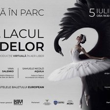 „O seară în parc” aduce „Lacul Lebedelor” în premieră, sub cerul liber din Chișinău
