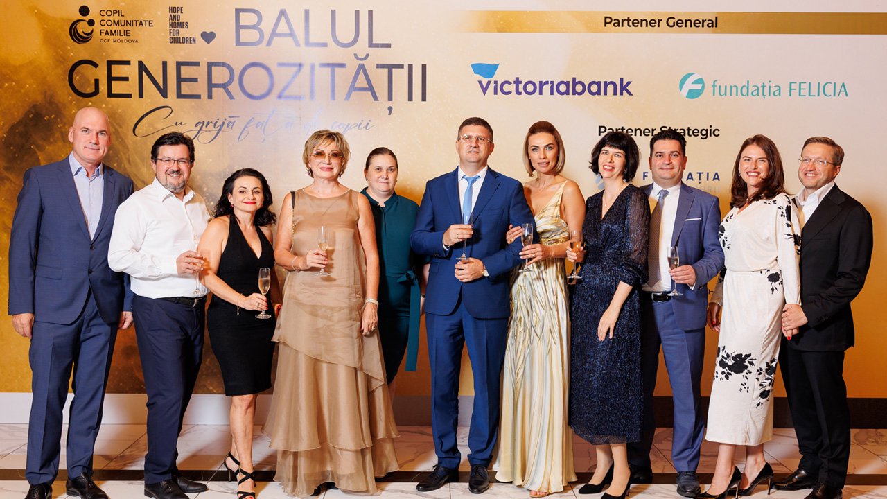 Victoriabank și CCF Moldova, o poveste de generozitate care de 9 ani schimbă destinele copiilor (VIDEO)