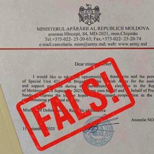 Ministerul Apărării despre pretinsa scrisoare atribuită lui Anatolie Nosatîi: „O falsificare evidentă”