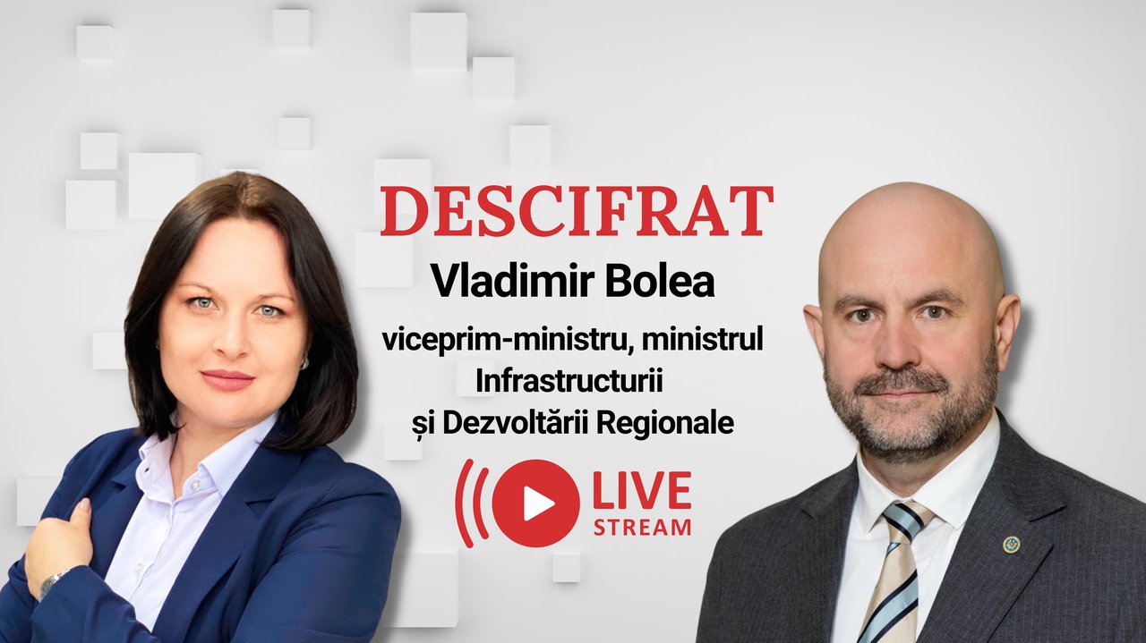 DESCIFRAT | Șeful de la Infrastructură, Vladimir Bolea, despre Aeroport, drumuri și modificările la Codul urbanistic  (LIVE)