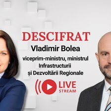 DESCIFRAT | Șeful de la Infrastructură, Vladimir Bolea, despre Aeroport, drumuri și modificările la Codul urbanistic  (LIVE)