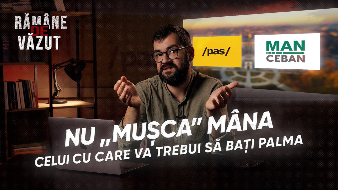 Rămâne de văzut | Nu „mușca” mâna celui cu care va trebui să bați palma