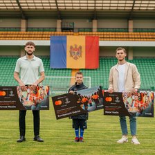  Un junior maib va merge de mână cu o legendă a fotbalului, la München, iar alți doi norocoși vor trăi finala UEFA Champions League din tribune
