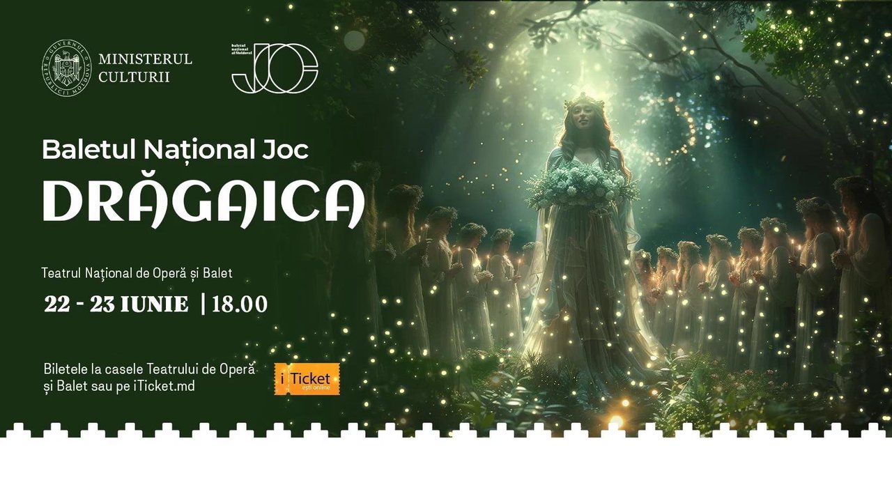 Baletul Național JOC vă invită la o feerie coregrafică de vară ...
