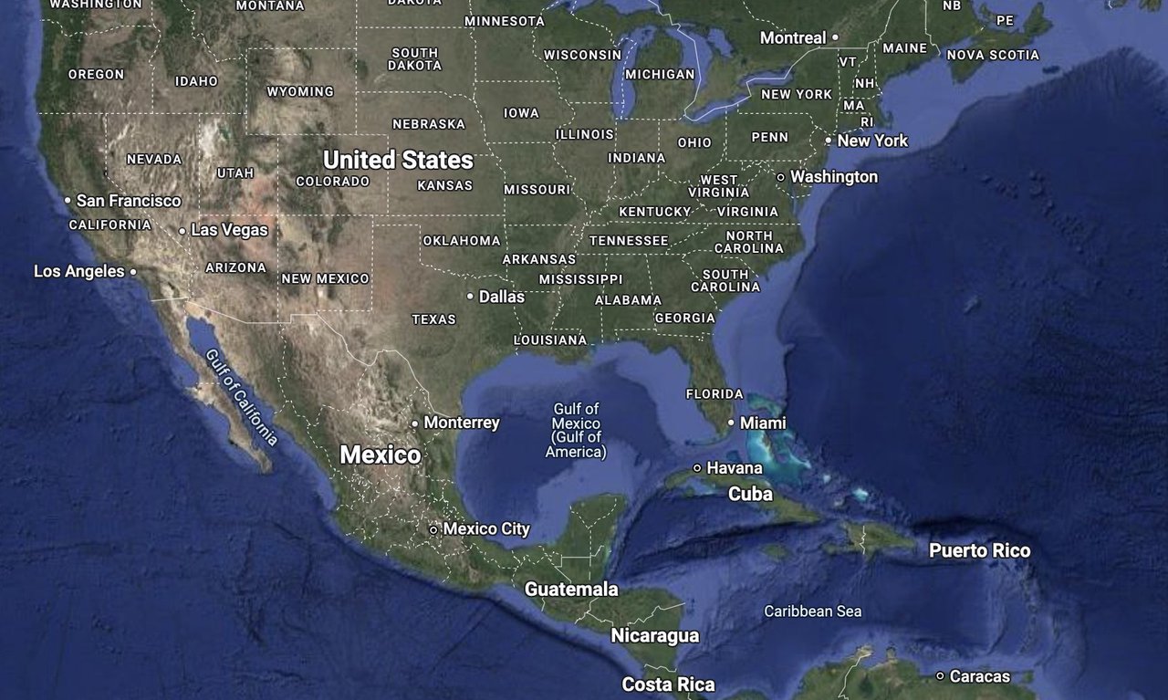 Google Maps redenumește Golful Mexic pentru utilizatorii din SUA 
 în „Golful Americii”, stârnind controverse
