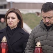 Maia Sandu, la comemorarea victimelor atrocităților din Bucea:  Crimele împotriva umanității trebuie să ducă la consecințe grave pentru ca istoria să nu se repete (VIDEO)