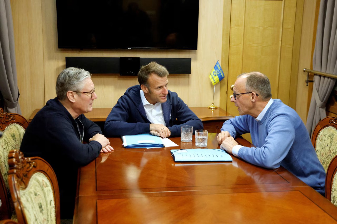 Liderii europeni au ajuns la Kiev a doua zi după parada lui Putin 