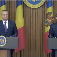 Dorin Recean și Nicolae Ciucă susțin o conferință de presă după prima întâlnire a celor doi la Chișinău (LIVE)