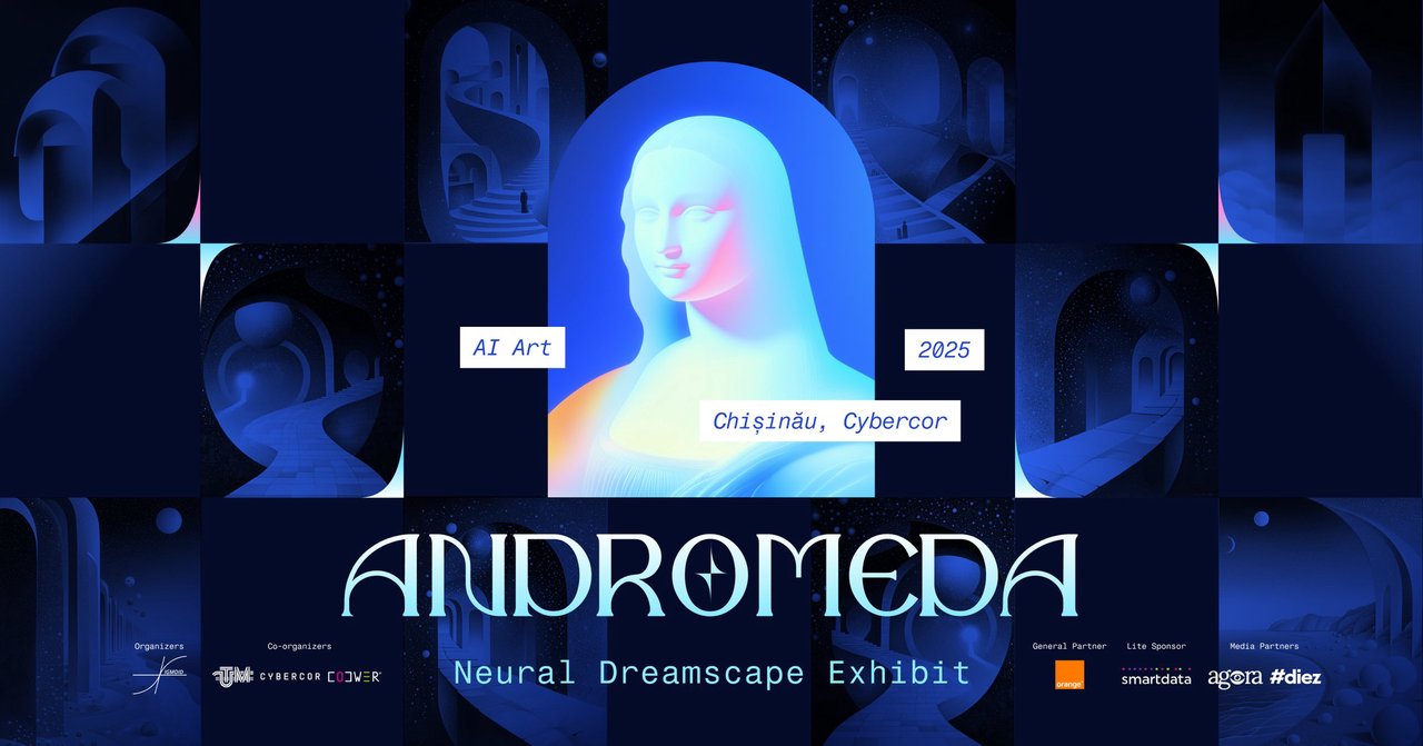 Andromeda - călătoria într-o nouă dimensiune a artei conturată de inteligența artificială.
