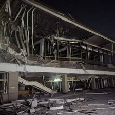 Atac masiv în regiunea Odesa. Portul a fost avariat, iar un hotel a luat foc (FOTO)