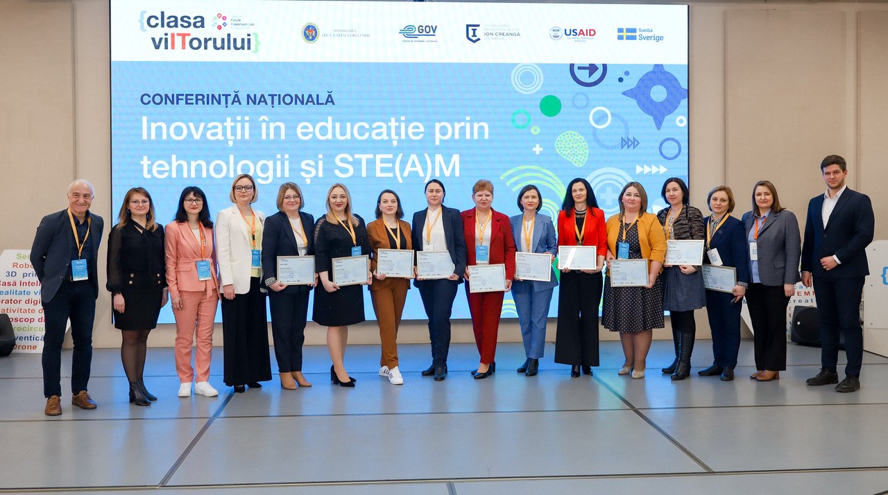 Profesori din Moldova și din străinătate au împărtășit bunele practici de predare a disciplinelor STE(A)M. „Îi permitem elevului să-și formeze propriul traseu de învățare”