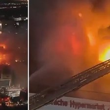 Incendiu de proporții într-un centru comercial din Irak. Peste 50 de persoane au decedat și altele sunt date dispărute (VIDEO)