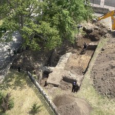 Chișinăul și tainele lui subterane. Ce săpături arheologice se fac în zona Muzeului orașului (FOTO)