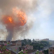 Explozie la o benzinărie din Roma. Cel puțin 21 de persoane au fost rănite, inclusiv polițiști (VIDEO)