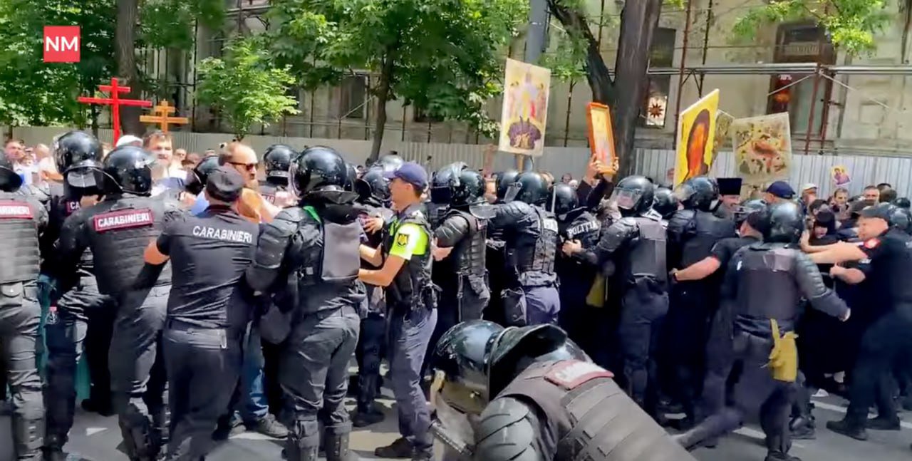 Poliția, despre altercațiile din capitală: „A fost un grup adunat spontan”
