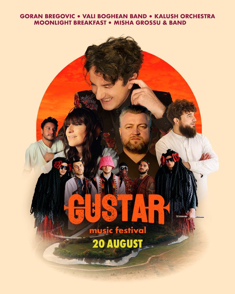 La Gustar Music Festival savurezi weekendul altfel. Ia vezi ce buchet minunat de surprize te așteaptă duminică, 20 august