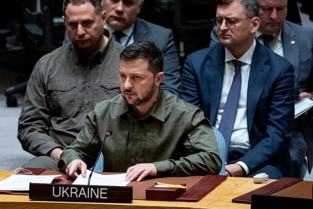 Zelenski, pentru prima dată în Consiliul de Securitate al ONU. A cerut lipsirea Rusiei de dreptul de veto
