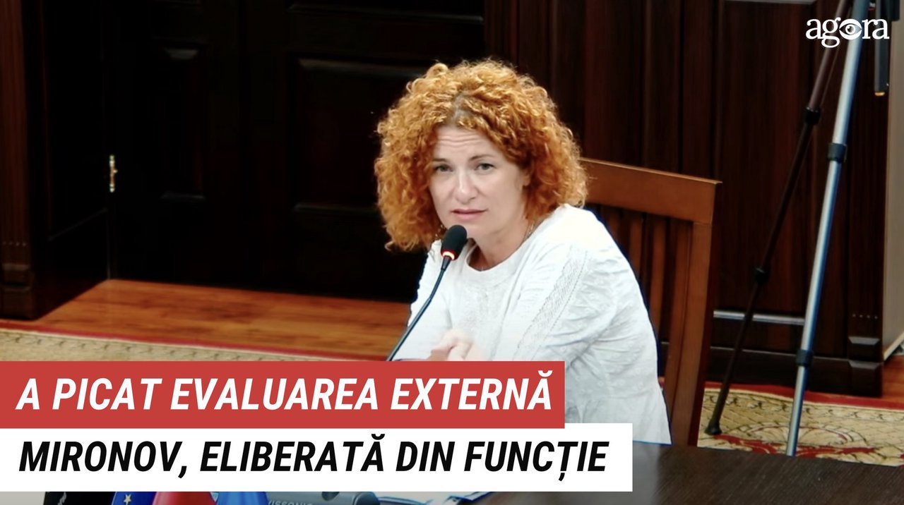 Magistrata Oxana Mironov, eliberată din funcție. A picat evaluarea externă 