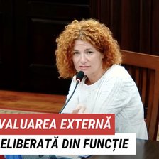 Magistrata Oxana Mironov, eliberată din funcție. A picat evaluarea externă 