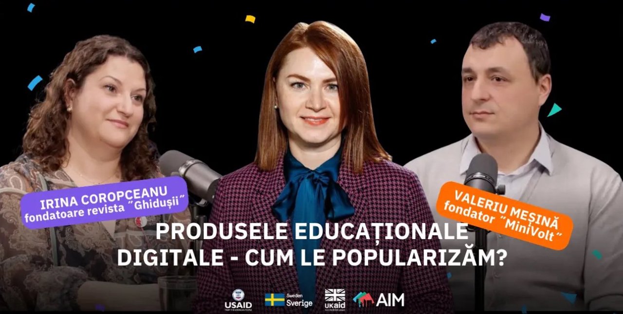PODCASTUL ANTREPRENORILOR OPTIMIȘTI #8: Produsele educaționale digitale - cum le popularizăm?
