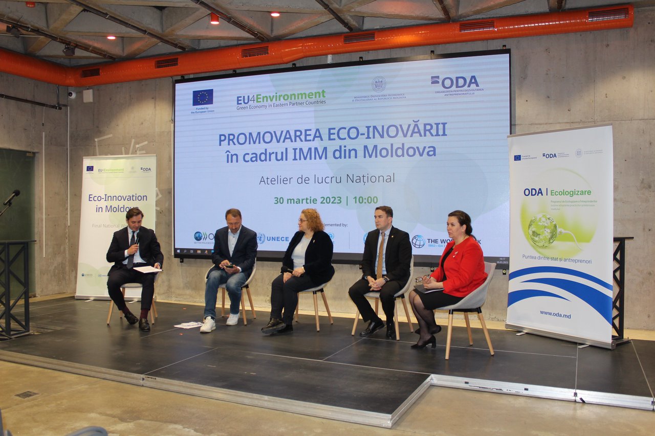 Uniunea Europeană susține abordarea eco-inovativă a IMM-urilor din Republica Moldova. Opt companii – mai aproape de un model de business ecologic
