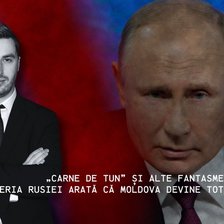 EDITORIAL | „Carne de tun” și alte fantasme de la Kremlin. De ce isteria Rusiei arată că Moldova devine tot mai puternică