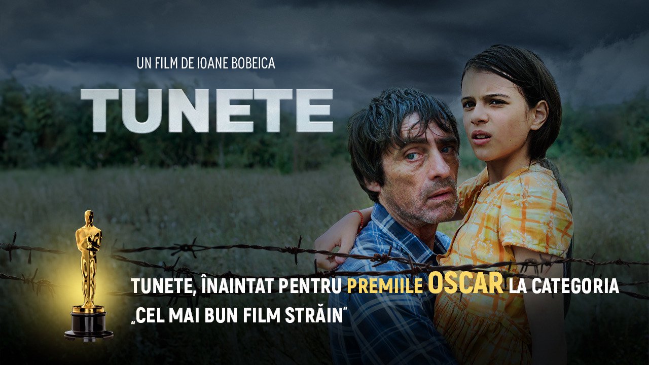 Filmul TUNETE, în regia lui Ioane Bobeica, a fost înaintat la premiile Oscar. Lungmetrajul va concura cu alte zeci de filme la categoria „Cel mai bun film străin”
