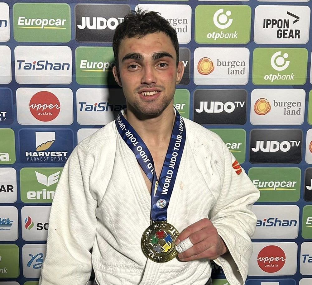 Victorie pentru Moldova: Judocanul Adil Osmanov a luat aurul la Grand Prix-ul Austriei