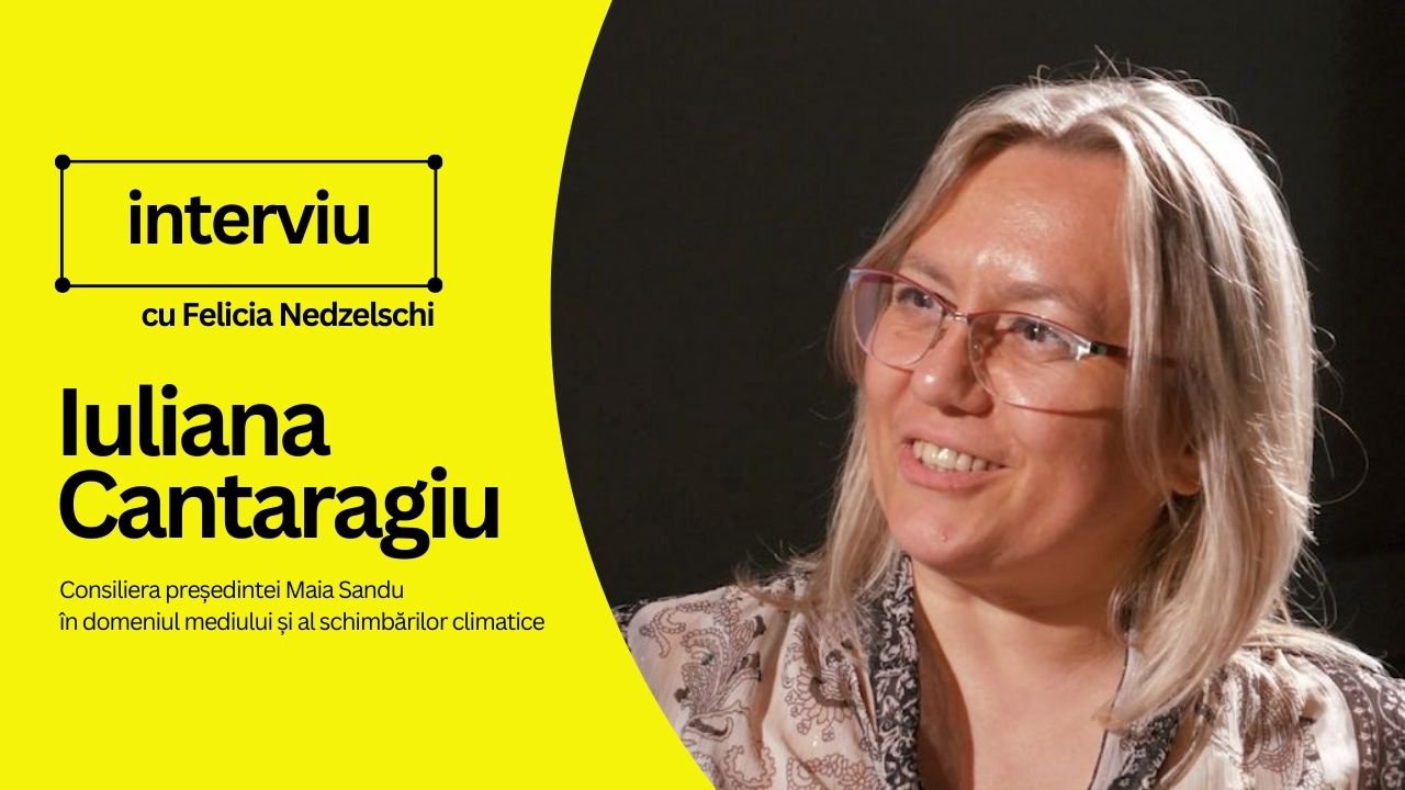 „Noi nu creștem pădure pentru lemne”. Despre ecologia R. Moldova, interviu cu Iuliana Cantaragiu, consiliera prezidențială în domeniul mediului (VIDEO)