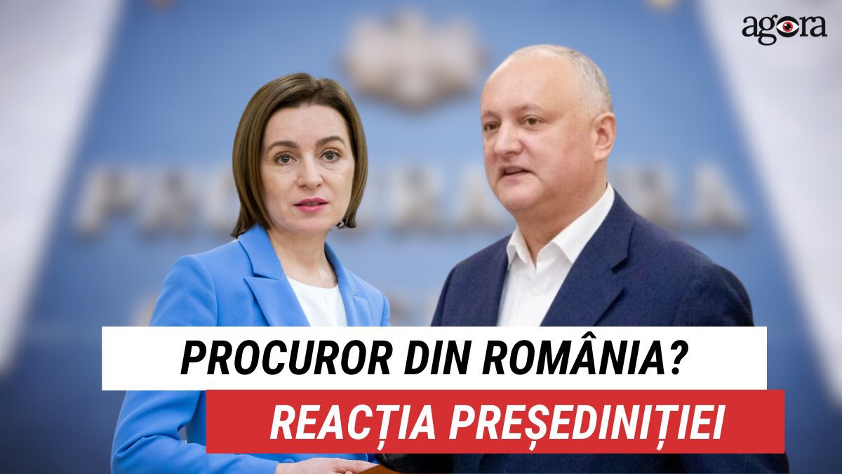 Dodon: „În următoarele zile, Maia Sandu va aduce un procuror general din România”. Reacția Președinției