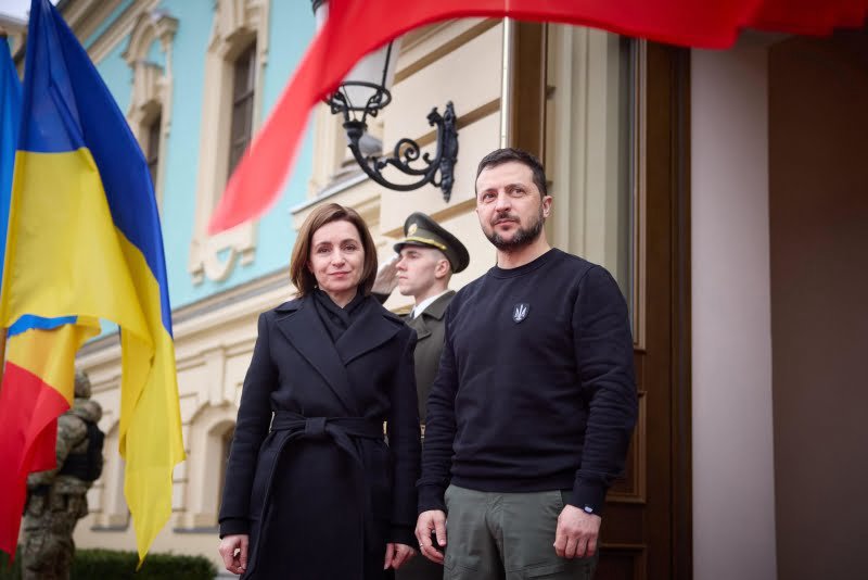 Maia Sandu merge într-o vizită la Kiev. „Merg cu mesajul că Moldova sprijină în continuare Ucraina”